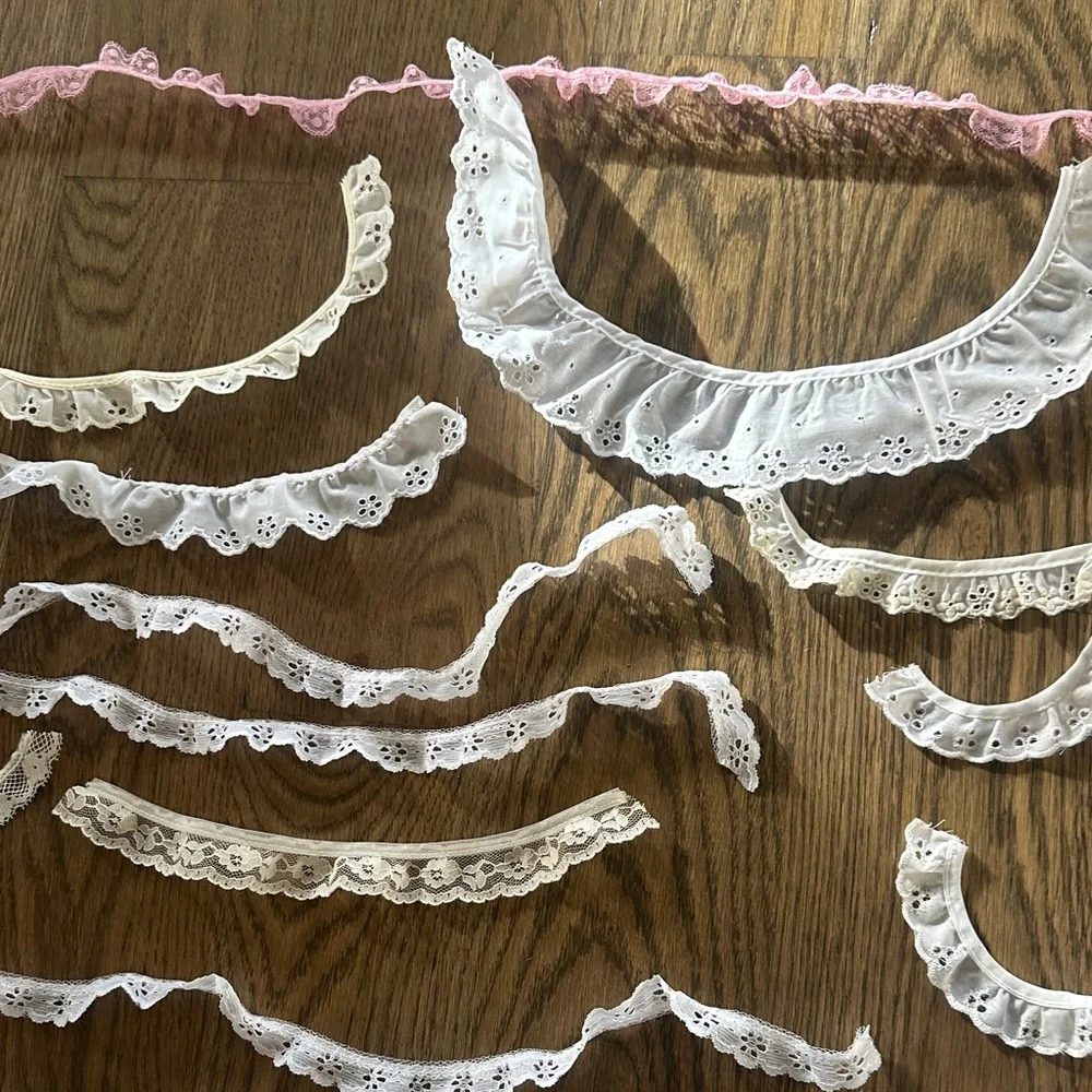 Bundle of Lace and Trim Great for Crafting